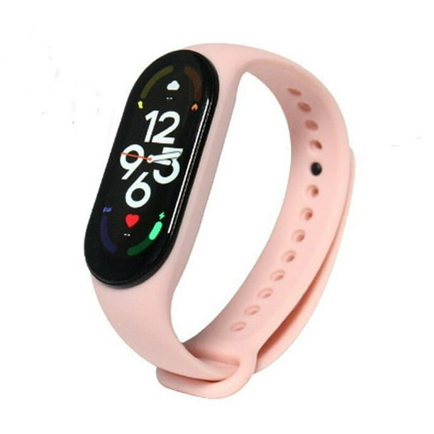 Correa de reloj para Mi Band 7 6 5 4 3 pulsera Xiaomi Mi Band 5 4 correa de silicona deporte reemplazo pulsera Smartwatch Accesorios Dengxun unisex | Walmart en