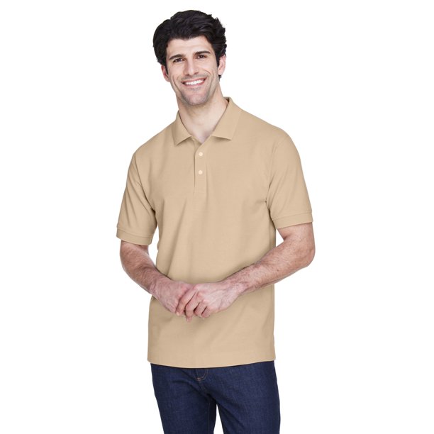 Devon & Jones D100 Mens Pima Pique Short Sleeve Polo