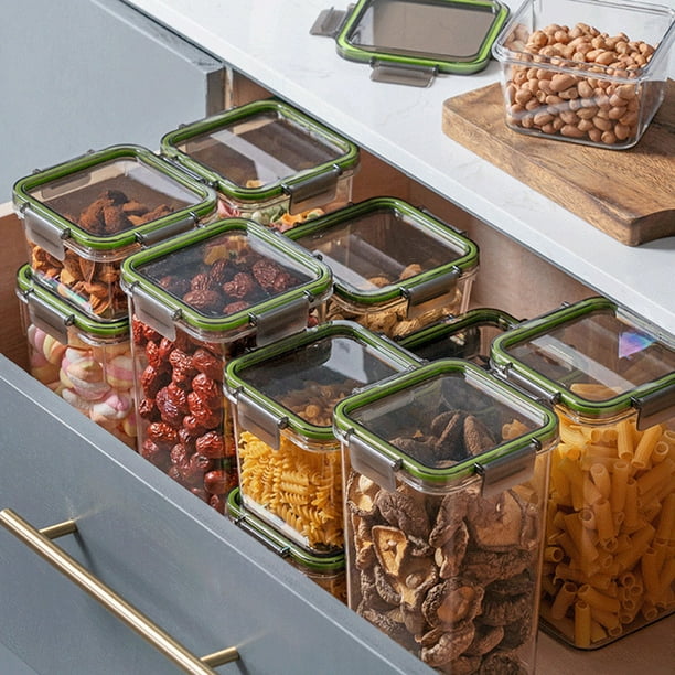 Cajas de almacenamiento de alimentos, tapas y accesorios