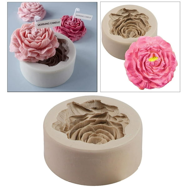 5 moldes de silicona de mariposa y flor, molde de chocolate para hacer  decoración de pasteles, arcilla polimérica, cera, manualidades de azúcar