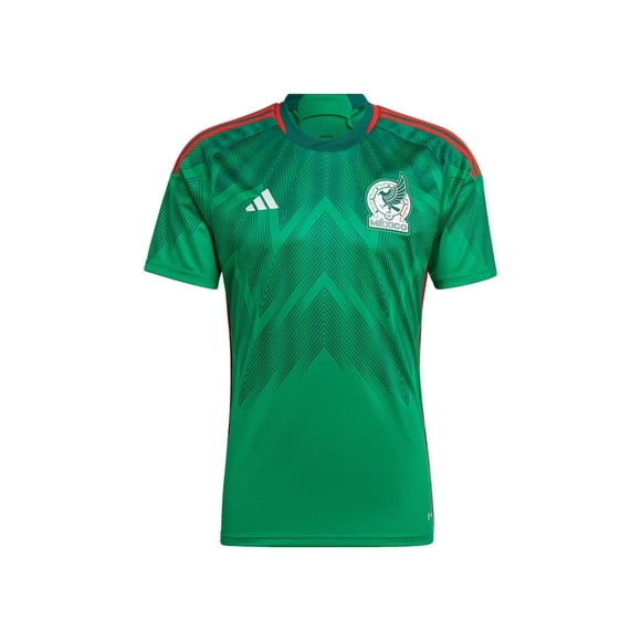 Jersey Adidas Selección Nacional de México Hombre Local Mundial 2022 Qatar verde XG Adidas HD6899