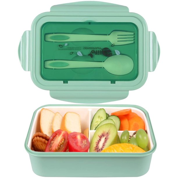 Fiambrera Infantil Lonchera Bento Box Kids Azul