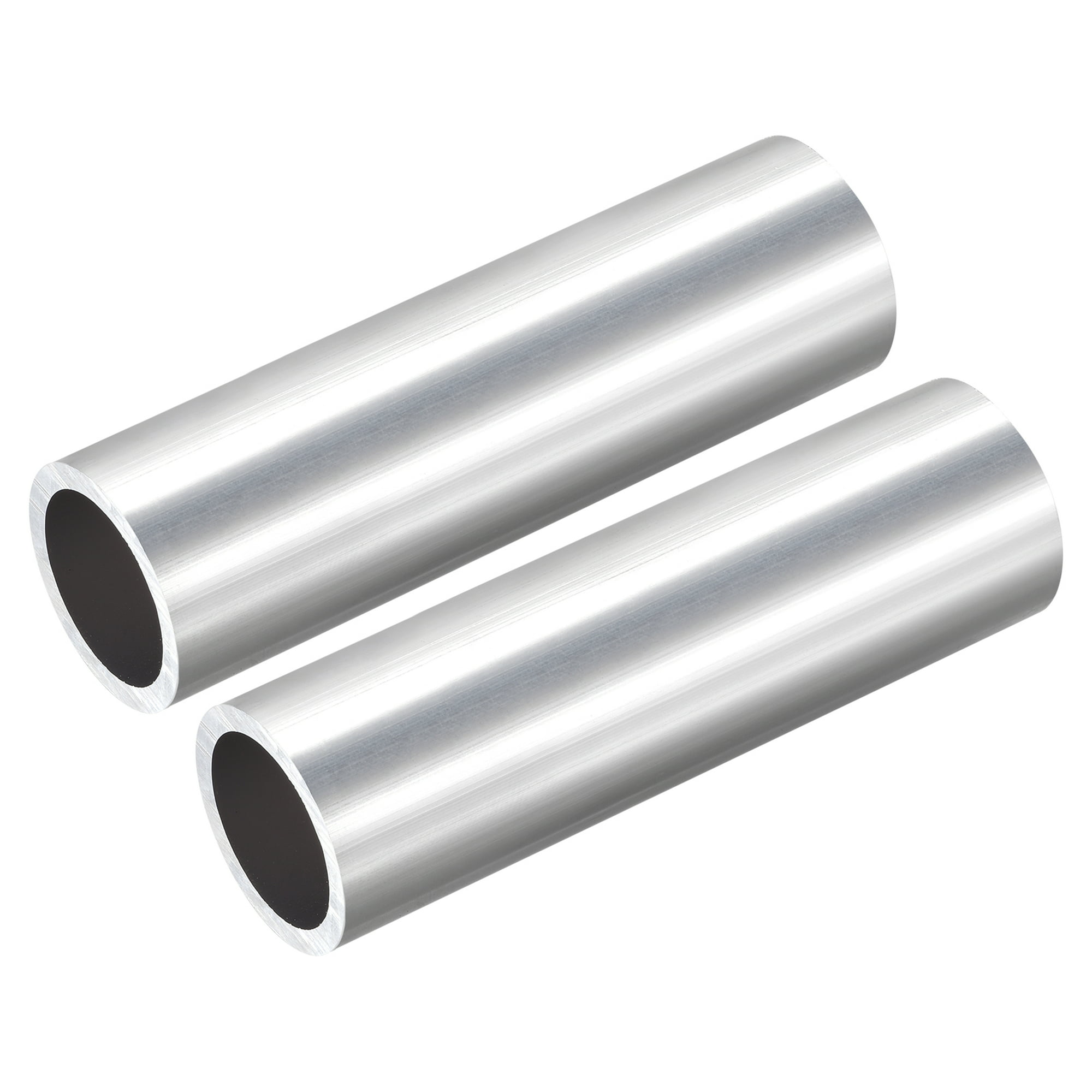 Tubo de aluminio 6063 (1.063 in de diámetro exterior x 0.984 in de diámetro  interior x 11.811 in de largo), 2 piezas, tubo redondo de aluminio - para