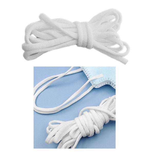 1 rollo de cordón elástico, banda de costura elástica plana para ropa,  pantalones, costura, blanco Hugo Costura con banda elástica