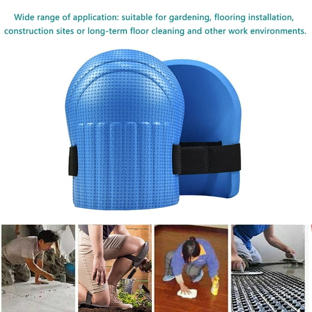 Rodilleras flexibles de espuma suave, rodilleras protectoras para el trabajo  deportivo, jardinería, suministros de seguridad en