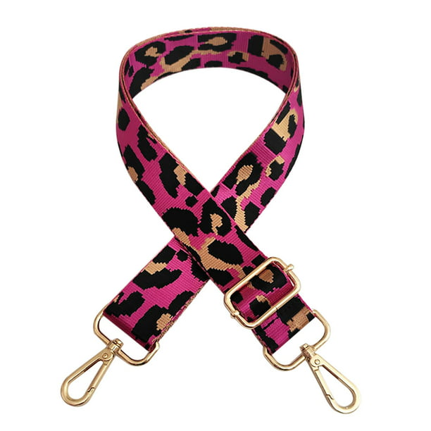 Correas Para Bolsos Bolsa Correa de leopardo para reemplazo de accesorios  de bandolera (rosa) Tmvgtek Para Estrenar