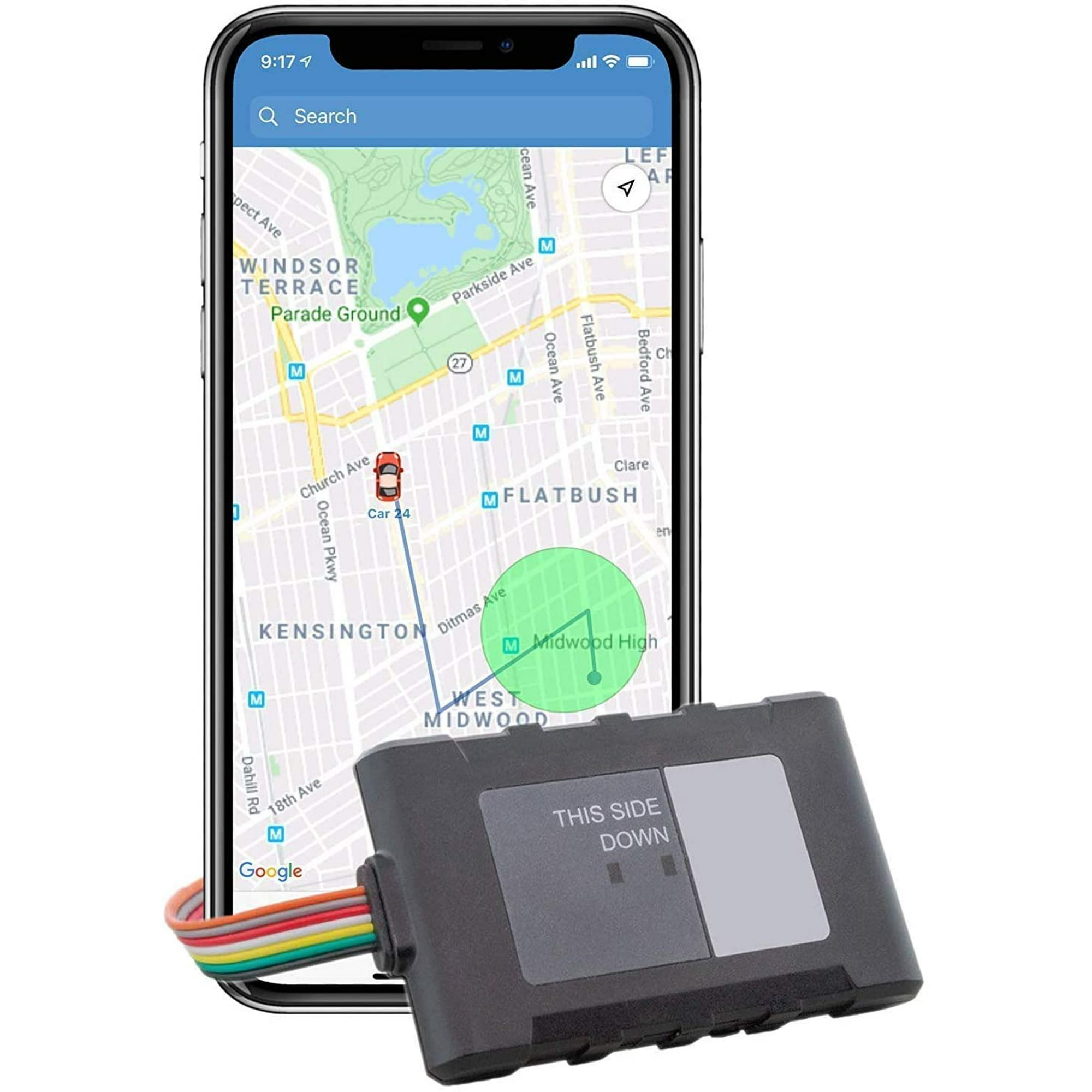 Rastreador GPS LTE Livewire 4 para Automóviles Camiones Adolescentes Flotas  sin Necesidad de Batería Brickhouse Security BS-8885555GP