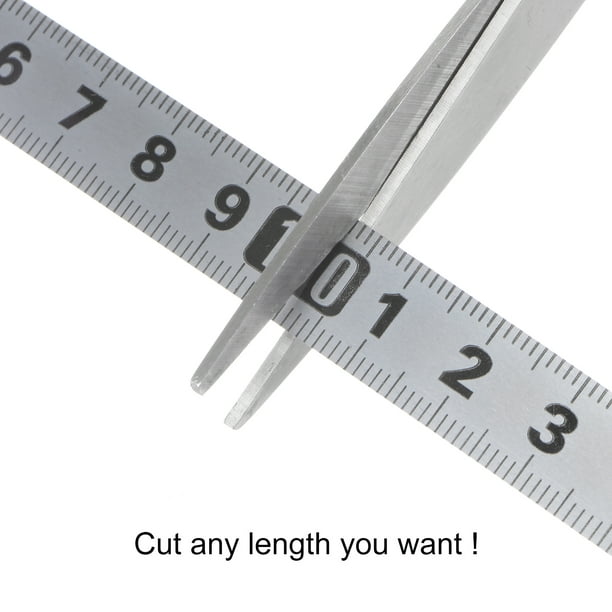 20yds calcomanía Mesa Sticky cinta métrica Regla de lectura en 1/8  pulgadas, izquierda a derecha Side