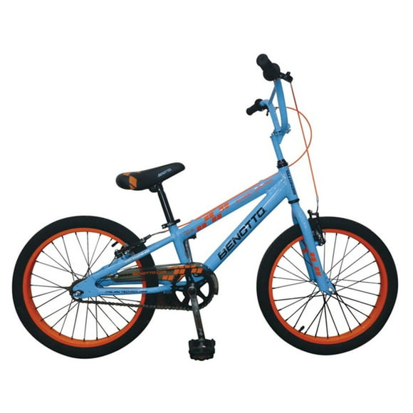 bicicleta benotto cross street control r20 1v aluminio niño azul benotto crhstr2001unaz