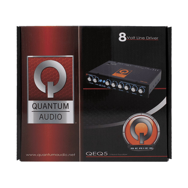 Ecualizador de 5 Bandas con Crossover y Control de bajos Quantum Audio –  Audioshop México lo mejor en Car Audio en México