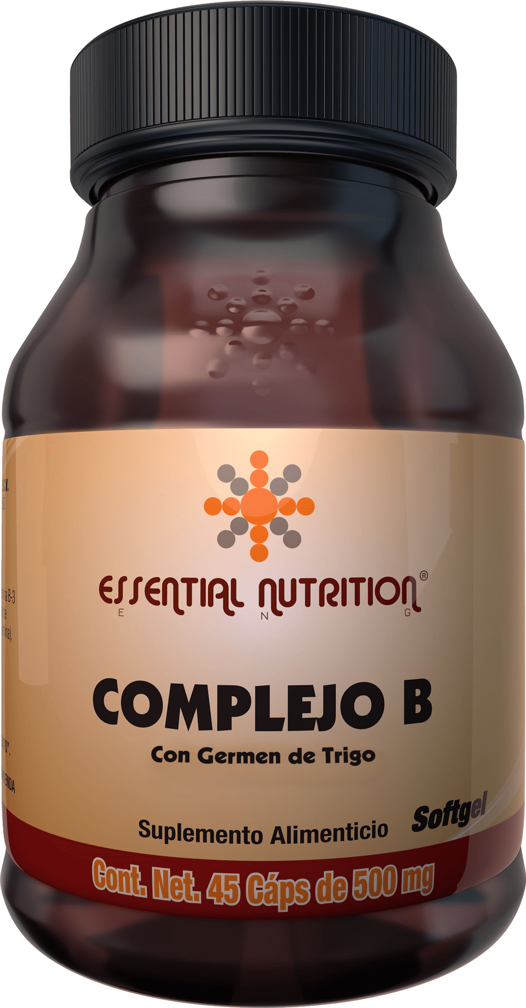 Complejo B 45 Caps. 500 Mg. Essential Nutrition ENG Complejo B 45 ...