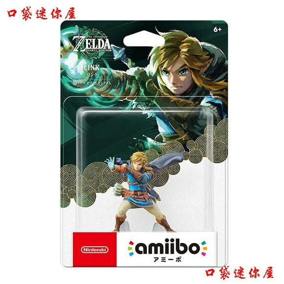 the legend of zelda tears of the kingdom amiibo nfc switch anime figures breath of the wild game pvc model statue toy gifts 8cn zhangmengya amiibo