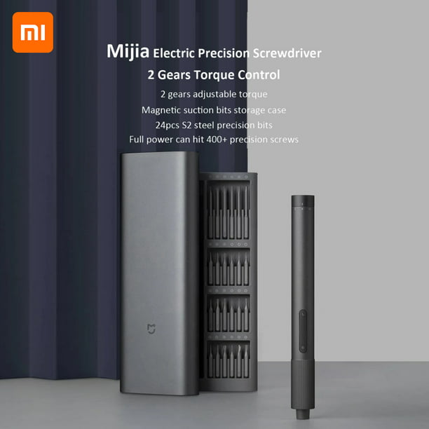 Destornillador eléctrico Xiaomi Mijia original 24 en 1 Juego de