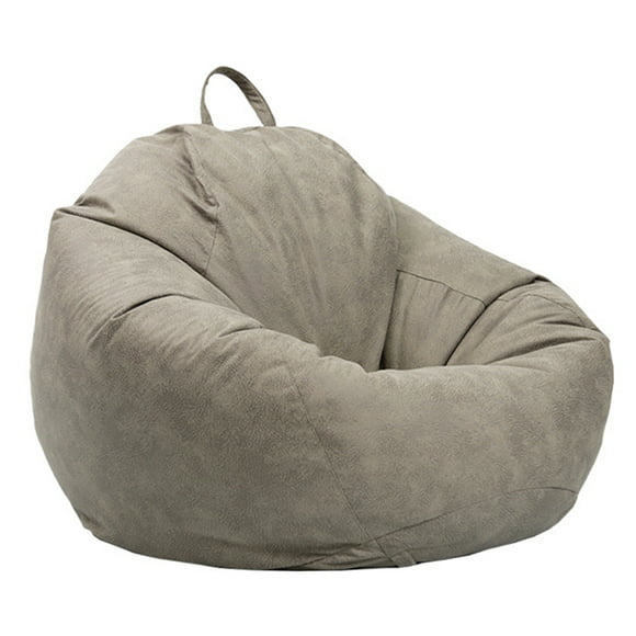 funda para silla adultos almacenamiento relleno funda de sofá gris gloria cubierta de almacenamiento beanbag