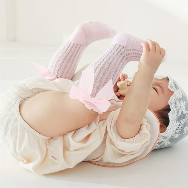 Calcetines niñas, calcetines largos de verano con lazo de encaje y tul, calcetines para niñas p Nituyy | Walmart en línea