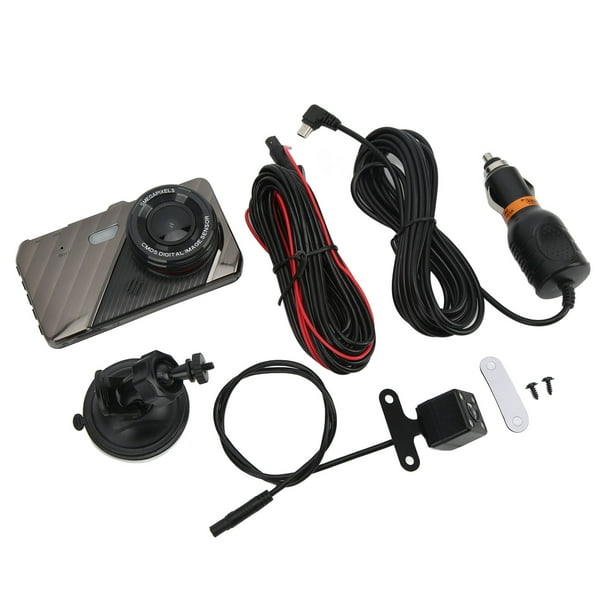 Cámara de salpicadero para coche grabadora de vídeo con cámara de  salpicadero DVR para coche 1080P FHD con gran angular de 170 grados  grabación modo de estacionamiento ANGGREK Otros