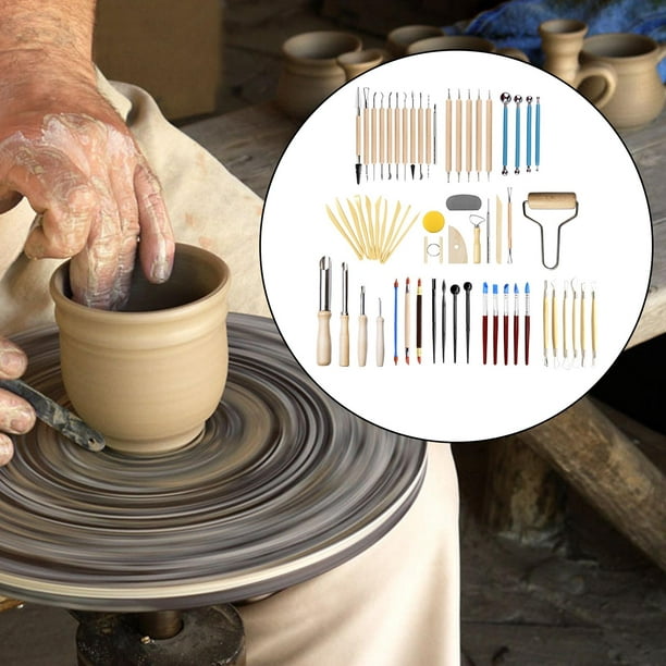Arte en Casa-Kit de modelado en cerámica