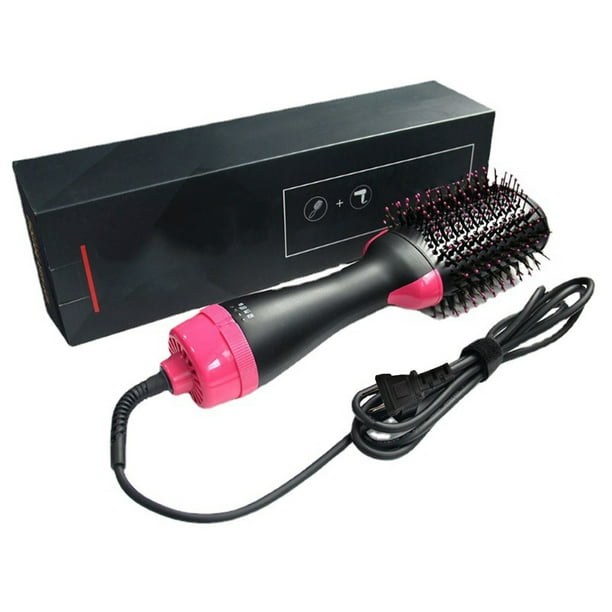 Cepillo secador de pelo 5 en 1 cepillo secador de pelo cepillo secador de  pelo cepillo eléctrico iónico negativo de salón alisador de pelo y peine