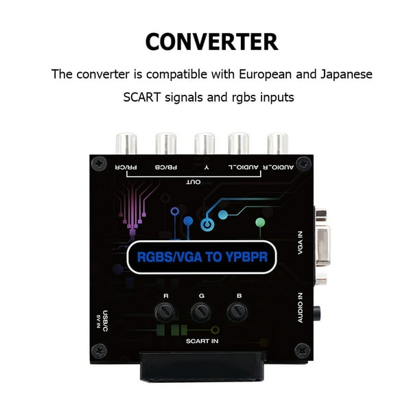 Конвертеры VGA, HDMI, RCA