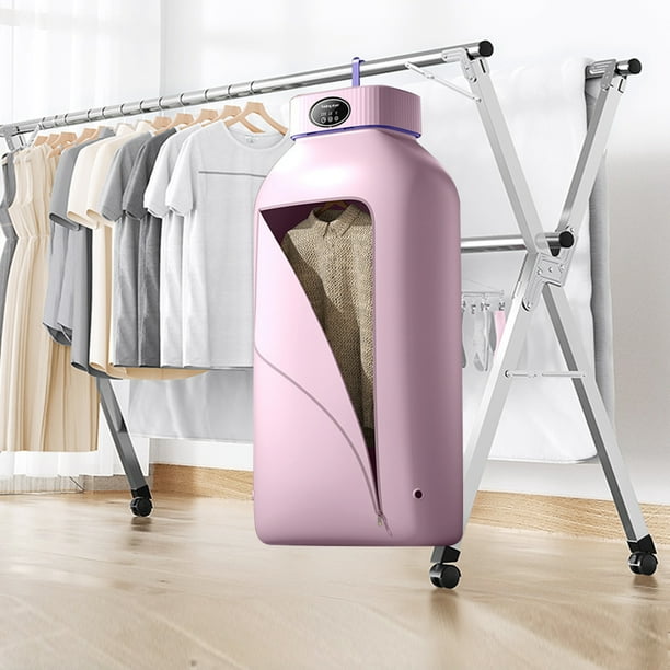 Secador de ropa eléctrico de 600W, estante de secado inteligente  multifuncional para ropa de viaje