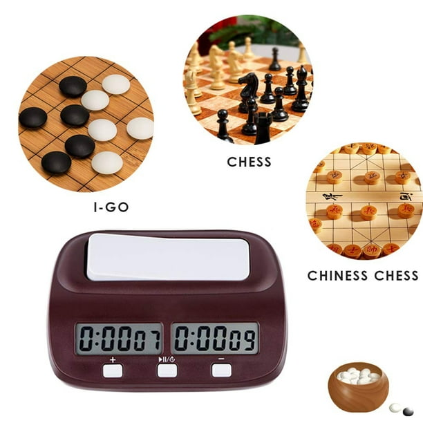 Reloj de ajedrez y Juego de Go Quartz I