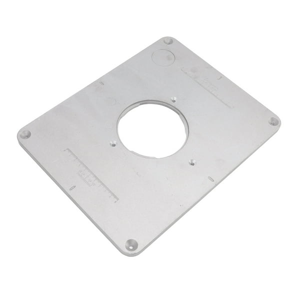 router insert board router table insert plate wear proof aluminum alloy high accuracy round corners anggrek no