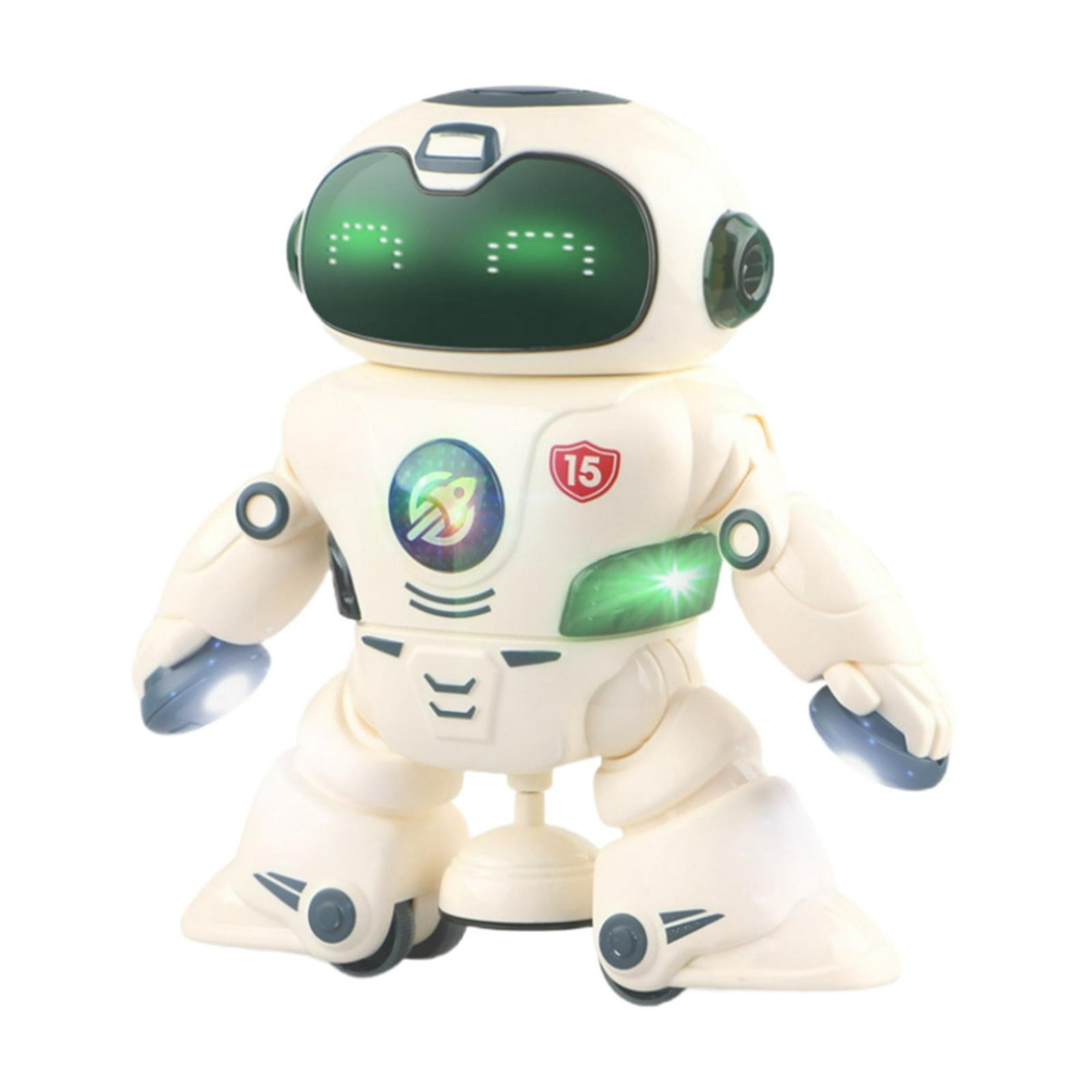 Robot Que Camina y Baila 360 Con Luces LED Juguetes Para Niños De 3 4 5 Años  New