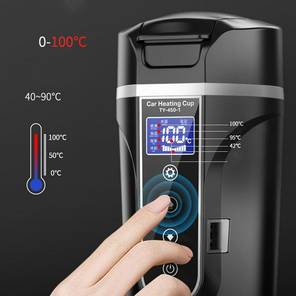 Hervidor de agua eléctrico, jarra térmica, Control de temperatura Variable,  termostato de calentamiento de leche, taza aislada de café de ebullición  Verde Sunnimix Hervidor eléctrico