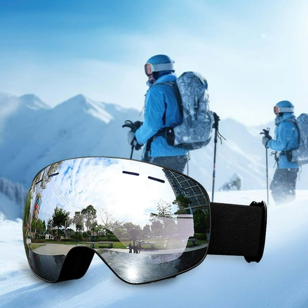 Gafas de Snowboard para hombre, lentes de esquí de montaña, moto