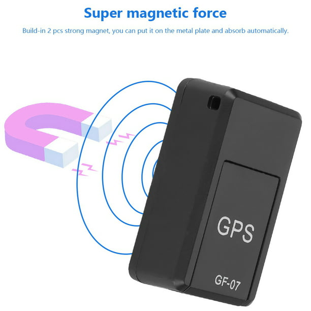GPS Localizador Rastreador Generico Mini Magnético de Plástico gsm Gprs  Rastreo En Tiempo Real Localizador de Posicionamiento Antiladrón Khall  AF00629