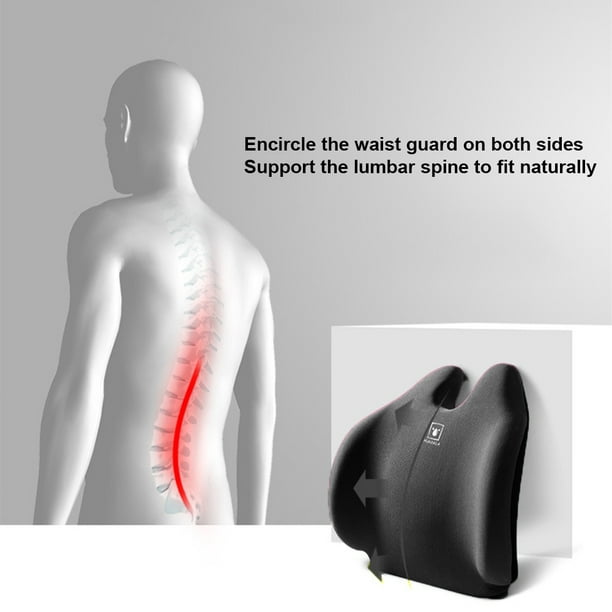 Respaldo lumbar para silla que previene y alivia el dolor de espalda