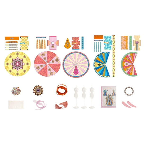 Kits de diseño de moda, kits de manualidades de juguetes de aprendizaje para  niñas, kits de manualidades para manualidades, kits de costura para niñas  Hugo Diseño de moda