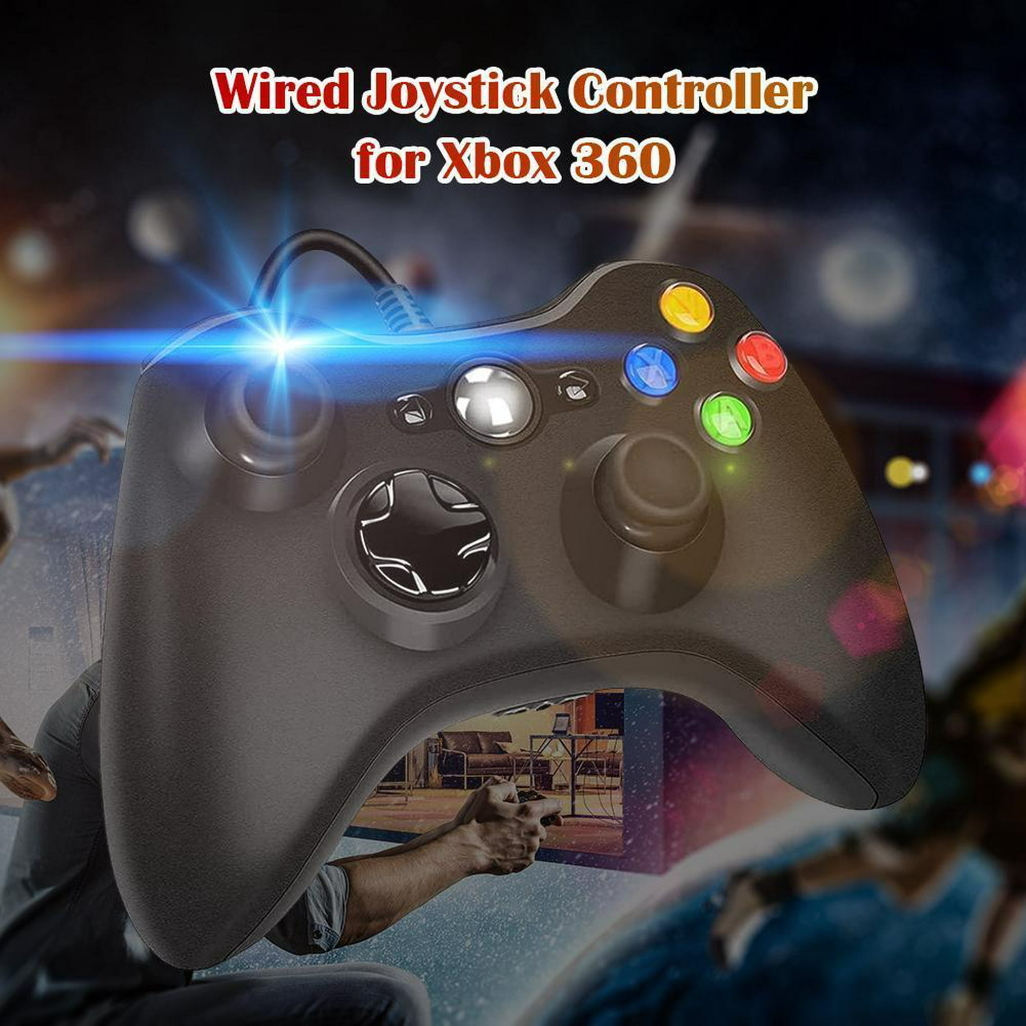 Joystick Control Para Xbox 360 O Pc Con Cable Alta Calidad Hogar y Oficina  Cuidado del Hogar