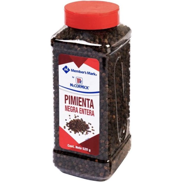 Pimienta negra molida - Especias el Reloj