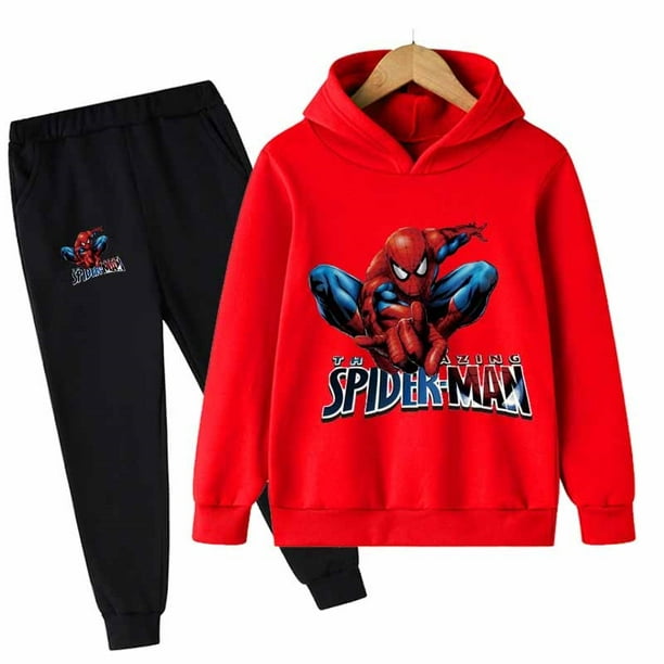 Las mejores ofertas en Spider-Man Sudaderas con y sin capucha Talla S para  niños