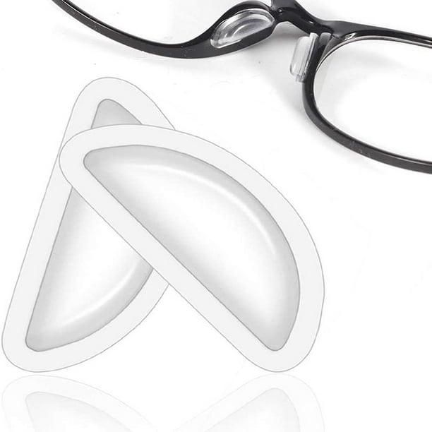 Almohadillas antideslizantes para gafas, almohadillas de silicona