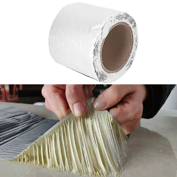 Tira de calafateo de papel de aluminio, cinta selladora decorativa