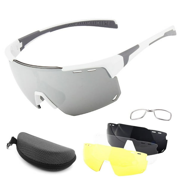 Gafas Ciclismo con 2 Lentes Intercambiables UV400 Gafas Deportivas MTB  yeacher Gafas de sol