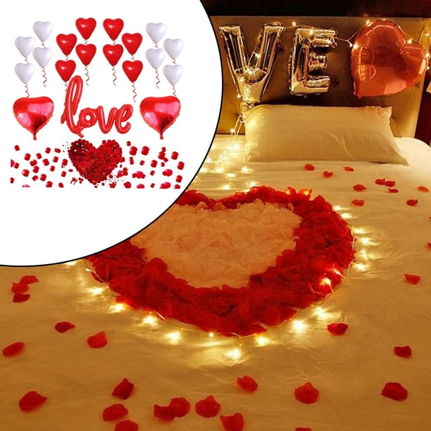 conjunto de corazones románticos para el día de san valentín. una carta, un  globo, labios, un