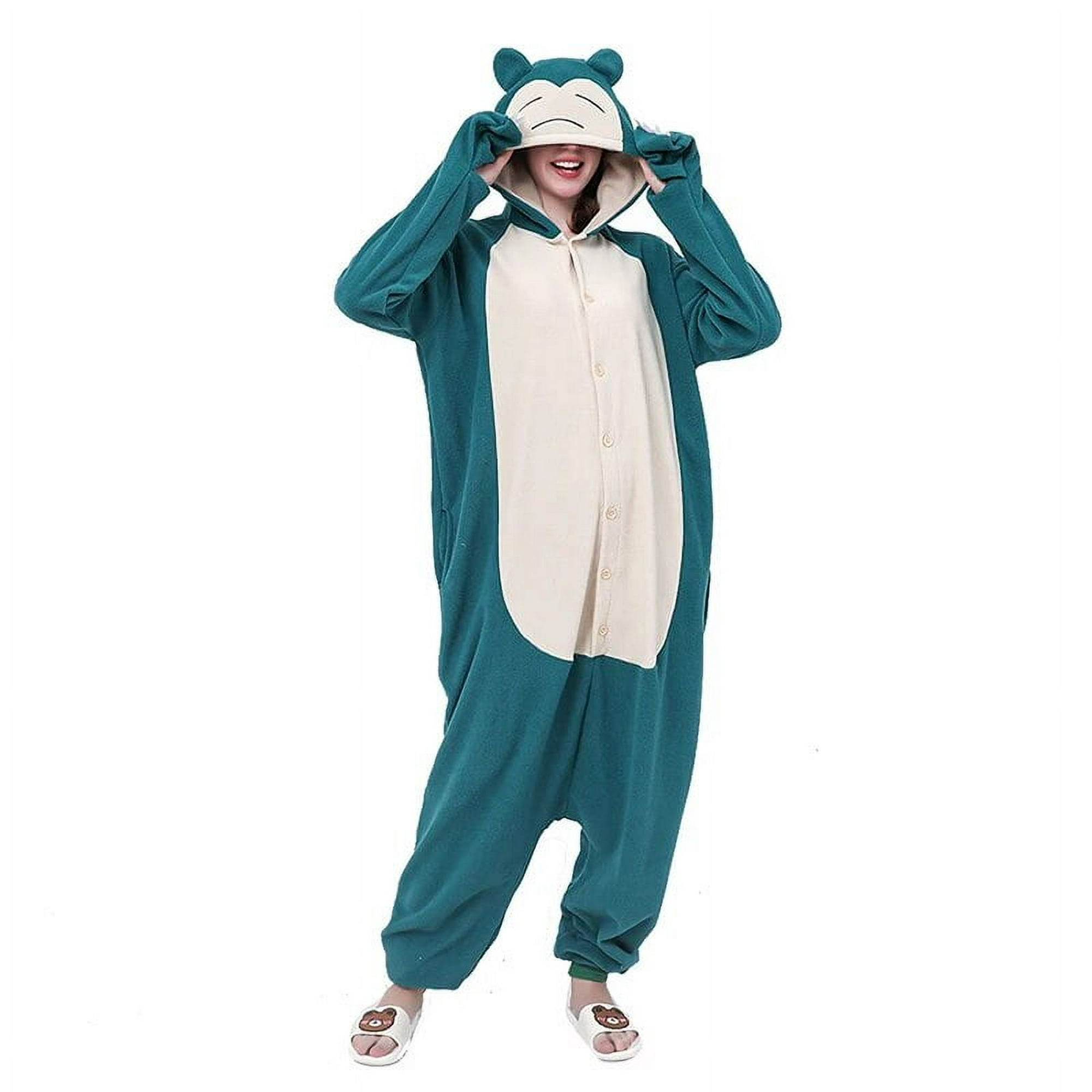 Pijama de Pokémon de una pieza para mujer, traje de Cosplay de una pieza,  mono de cuerpo completo, ropa completa para adultos, Año Nuevo - AliExpress
