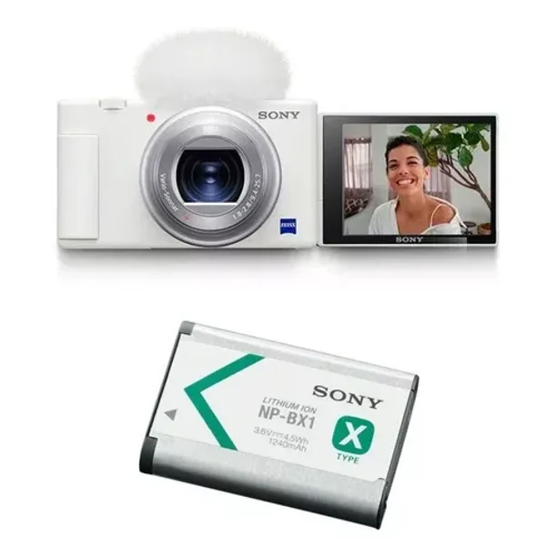 Sony Cámara vlog de Lentes Intercambiables Alpha ZV-E10 Sensor APS-C  mirrorless con Lente Zoom 16-50 mm f/3.5-5.6 Sony ZV-E10