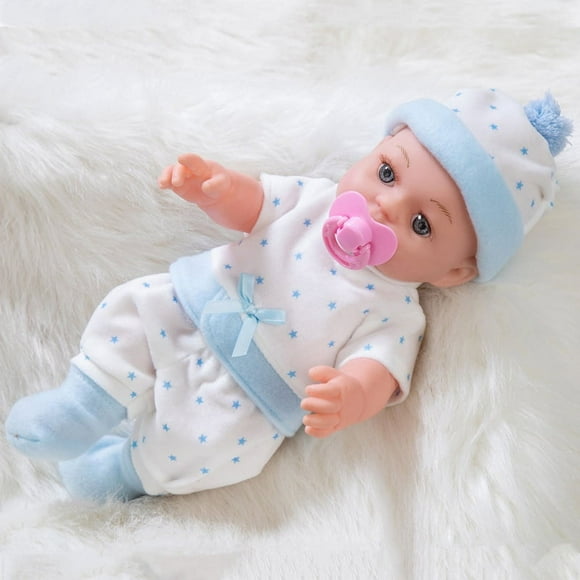 12in doll super simulation baby doll vinyl doll soft rubber toy gift for children