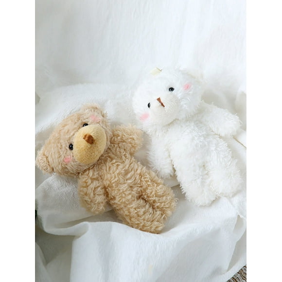 1pc random plush teddy bear toy for cats and dogs
