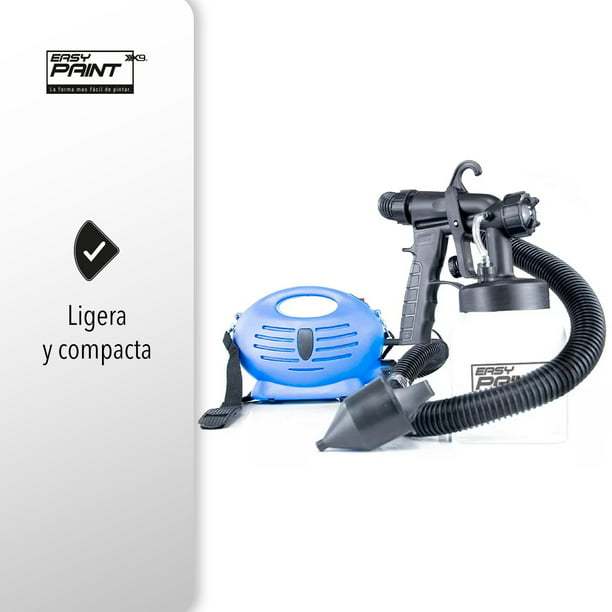 Lumax Easy Paint Compresor + Pistola para Pintar Portatil 650w :  : Herramientas y Mejoras del Hogar