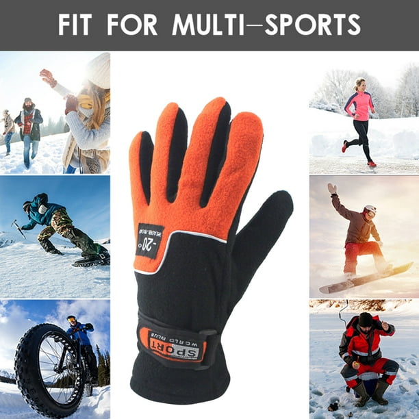 2017 Nuevos guantes de esquí para hombre, guantes de Snowboard, guante