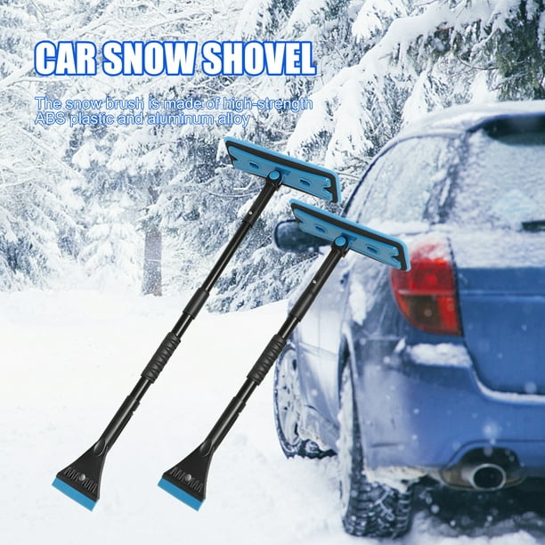 Rascador de hielo de pala de nieve para coche de almacenamiento extraíble  de 64 cm LAVENTE