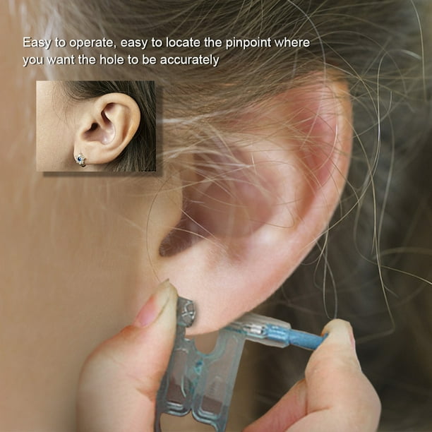 Perforador de orejas,perforadoras desechables para pendientes de