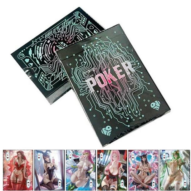  Cartas de colección de diosa Story, caja de refuerzo de cartas de póker Acg Sac, cartas de Anime, ju Fivean unisex