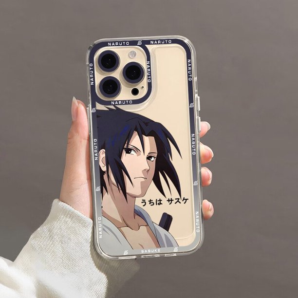 TOYS Anime Naruto Itachi Sasuke Kakashi OROCHIMARU Phone Case for iPhone 11  12 13 Mini 14 Pro Max transparent shellFor iphone 11promax Gao Jinjia LED