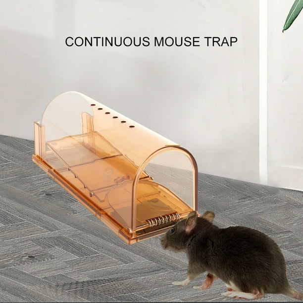Jaula Trampa Para Capturar Ratones Vivos. Reutilizable